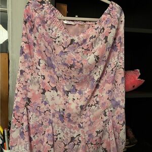 Pastel Floral Vintage Skirt